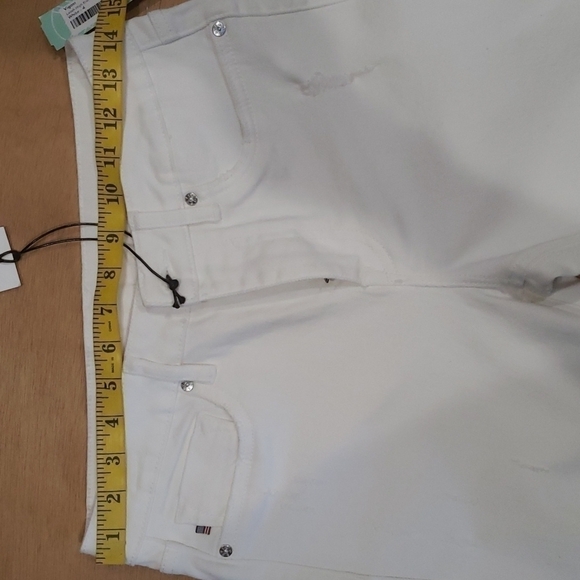 VIGOSS Frankie Slim Straight Distressed Jeans Nwt - Picture 8 of 11